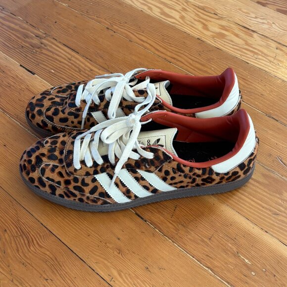 Adidas Samba OG Preloved Red Leopard - Women's size 11 - Picture 2 of 4